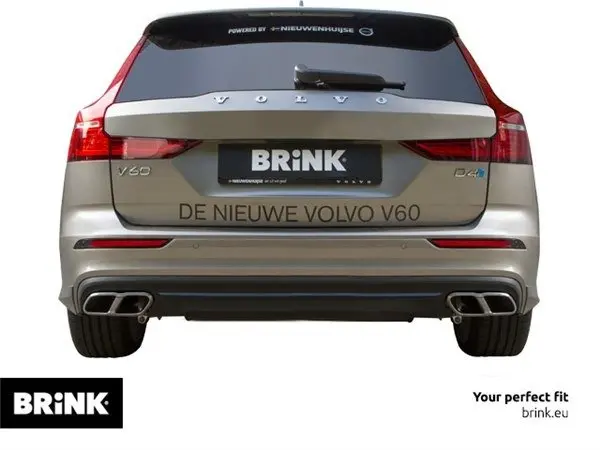 Tilhengerfeste Volvo V60 III (2018-2024) – Avtagbart | Brink