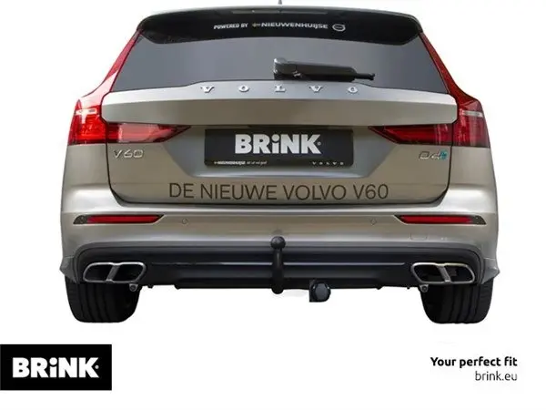Tilhengerfeste Volvo V60 III (2018-2024) – Avtagbart | Brink
