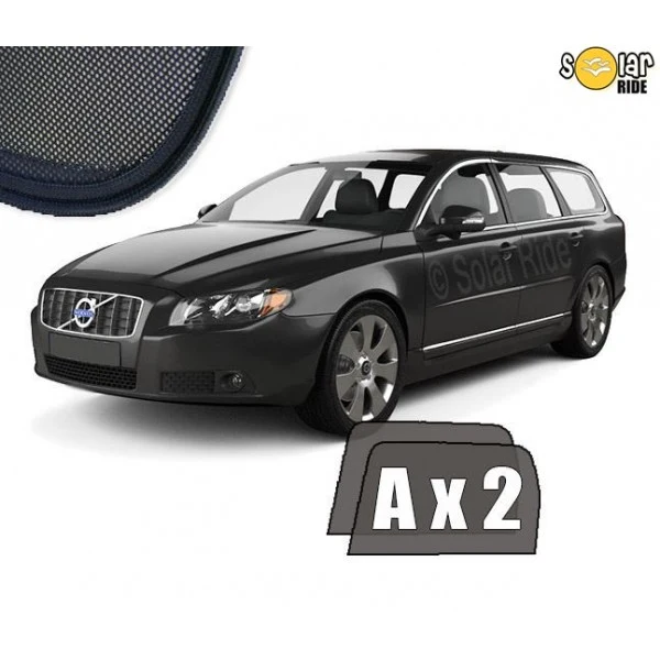 Solskjerm Volvo V70 / XC70 II III (2007-2016) (2 stk)