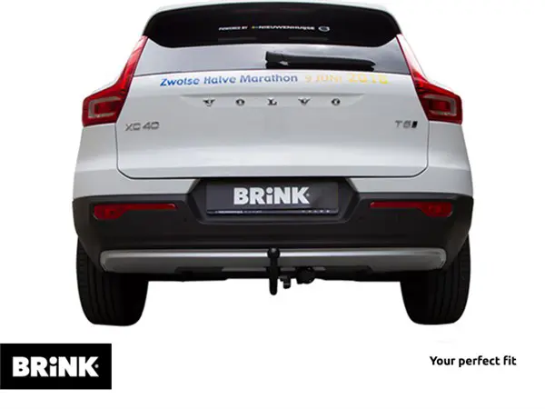 Tilhengerfeste Volvo XC40 (2017–) – Avtagbart med lås | Brink
