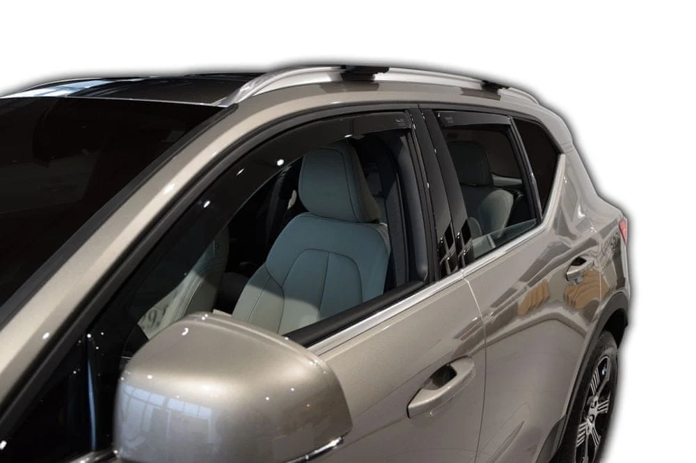 Vindavviser Volvo XC40/EX40 / sett 4 stk. (2017-) – PMMA Plexi | Heko
