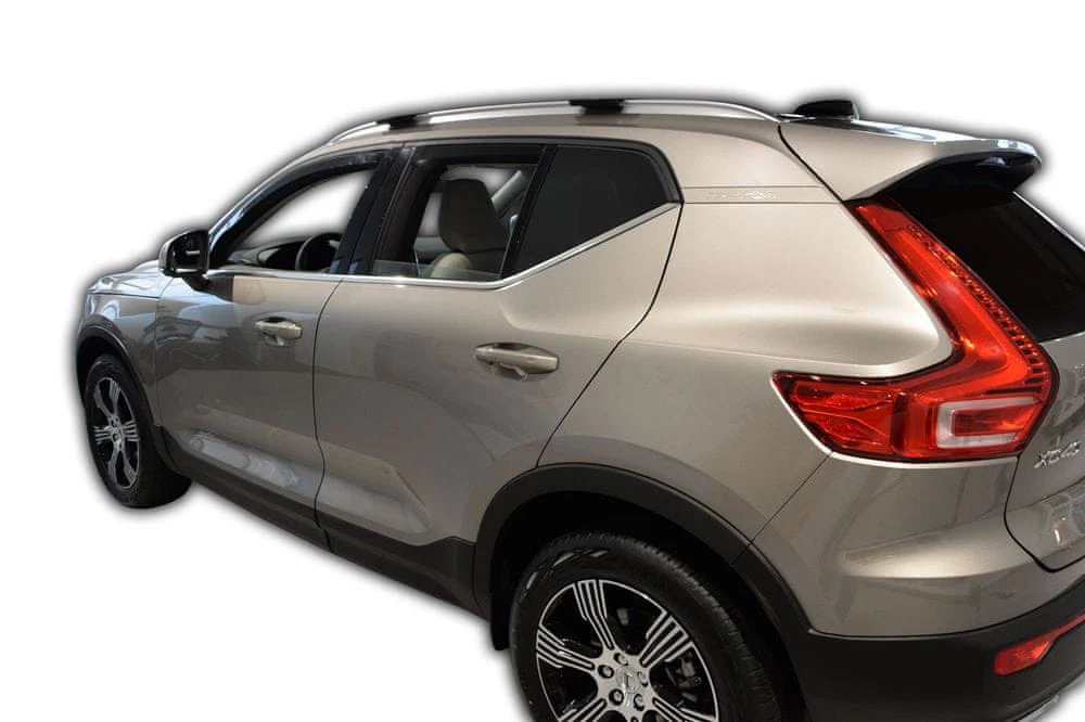 Vindavviser Volvo XC40/EX40 / sett 4 stk. (2017-) – PMMA Plexi | Heko