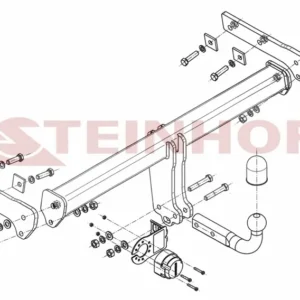 Tilhengerfeste Volvo XC70 II (2011-2016) – fastmontert | Steinhof