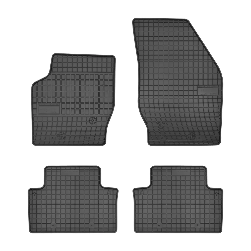 Gulvmatter Volvo XC90 I (2002-2014) – med sidekant på 1 cm | Frogum