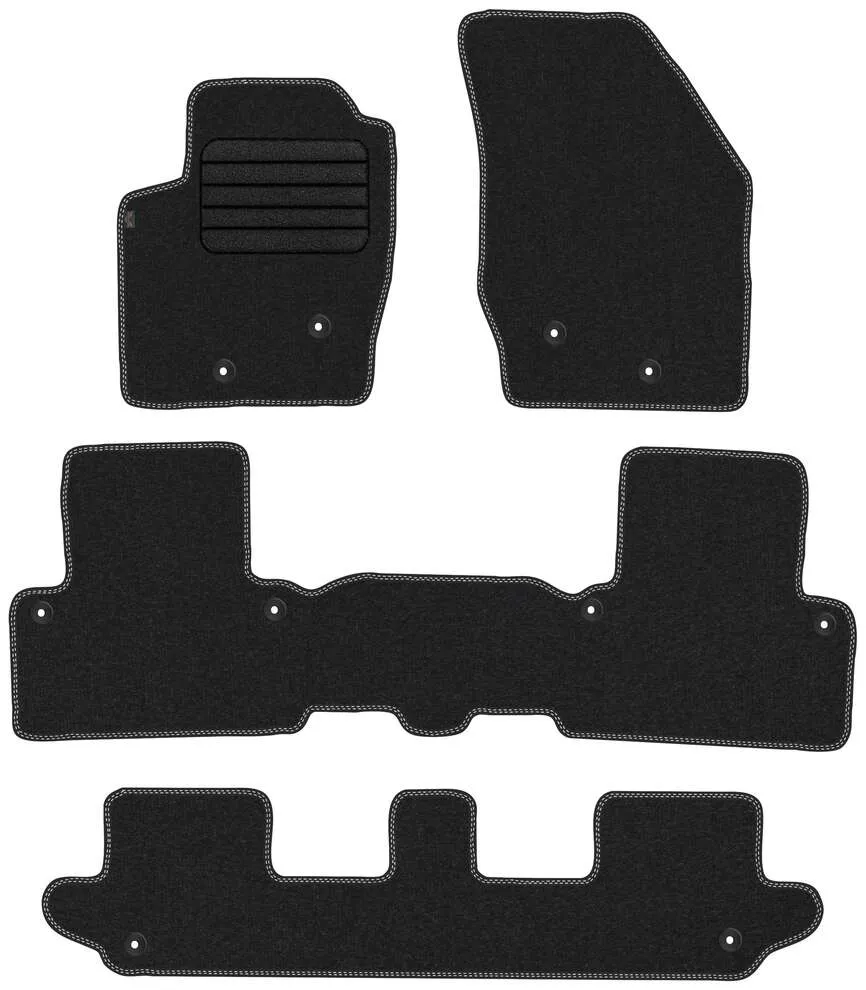 Stoffmatter Volvo XC90 I (2002-2014) – Premium Stoff - Textil