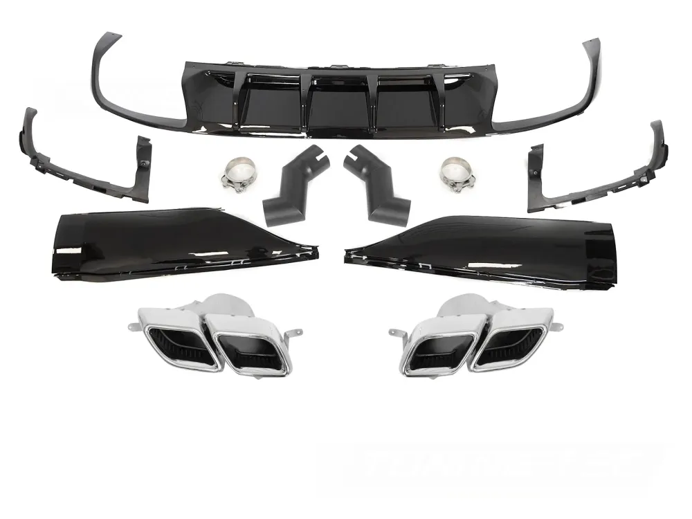 Diffuser Volkswagen Arteon (2020–2025) Sport Twin Outlet - ZTVW19