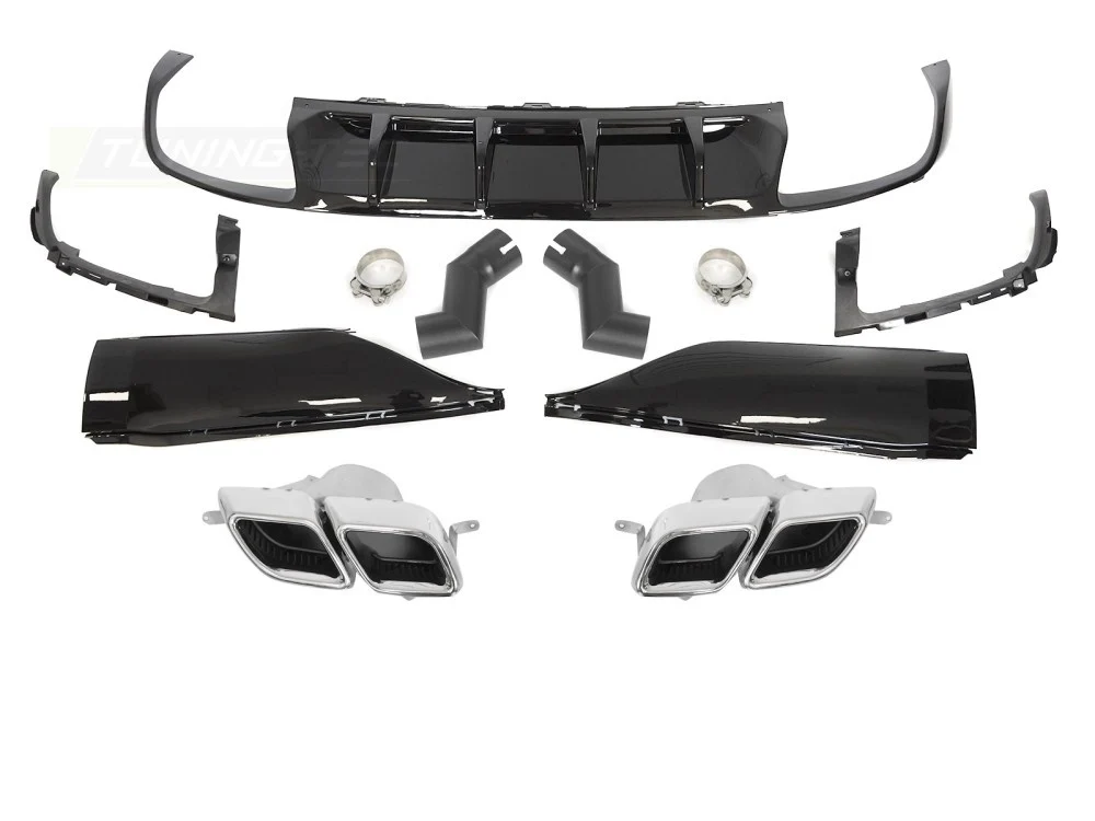 Diffuser Volkswagen Arteon (2020–2025) Sport Twin Outlet - ZTVW19