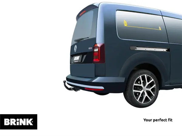 Tilhengerfeste Vw Caddy IV Maxi Life + elsett (2015-2020) – Avtagbart | Brink