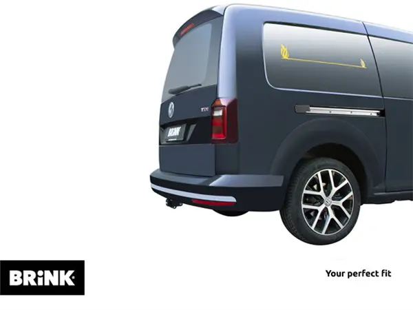 Tilhengerfeste Vw Caddy IV Maxi Life + elsett (2015-2020) – Avtagbart | Brink