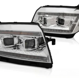 Frontlykter Volkswagen Crafter II (2017–) LED Tube Light Krom Sekvensiell - LPVWV8