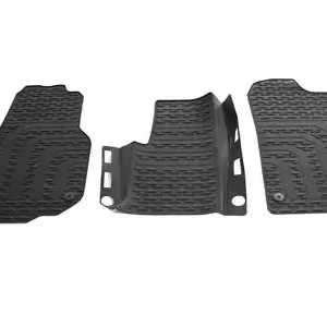 Gulvmatter Vw Crafter II (2016-) – Gummi 1. Seterad 3-del | VAG OEM