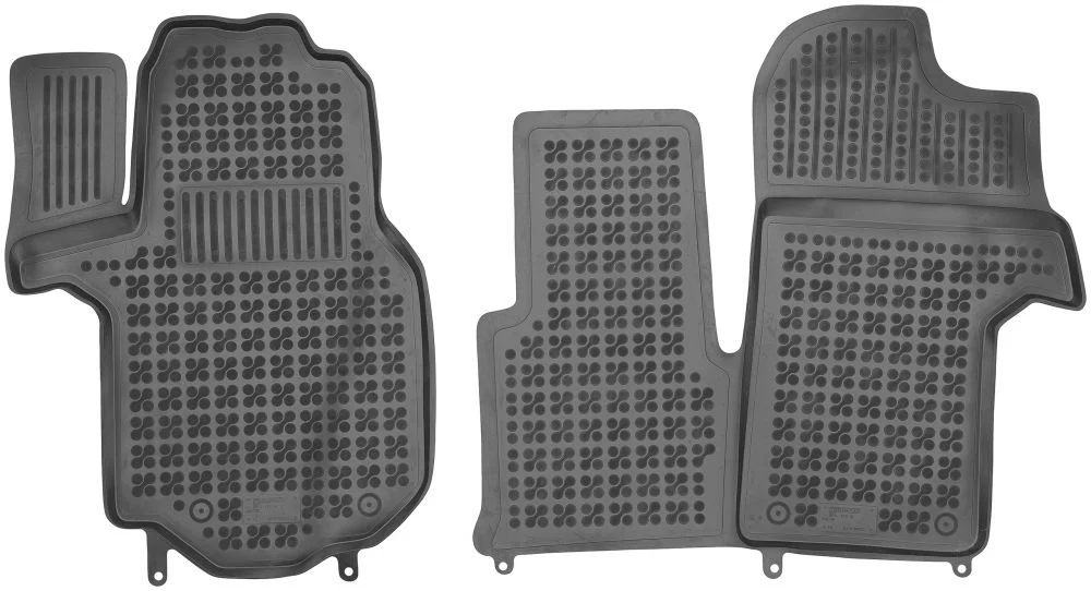 Gulvmatter Vw Crafter II (2016-) – Høykant 1. Seterad | Rezaw-Plast