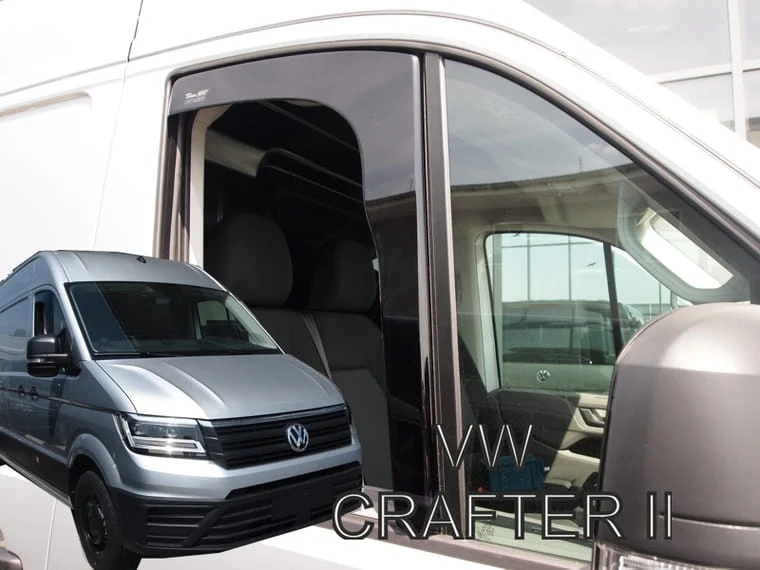 Vindavviser Vw Crafter II (2016-) – PMMA Plexi | Heko
