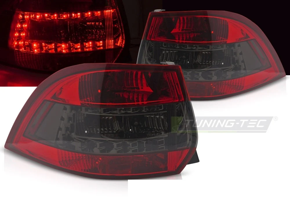 Baklykter Volkswagen Golf 1 74-84 - LED Red Smoke