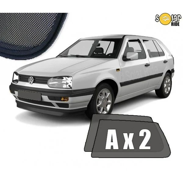 Solskjerm Vw Golf (5-DØRS) III (1991-2003) (2 stk)