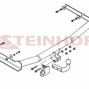 Tilhengerfeste Vw Golf III Stasjonsvogn (1993-1999) – fastmontert | Steinhof