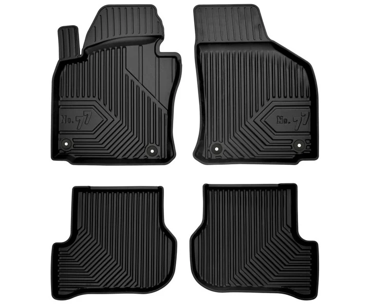 Gulvmatter Vw Golf VI (2008-2016) – 3D Premium med sidekant | Frogum