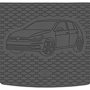 Bagasjeromsmatte Vw Golf VII / E-GOLF (2012-2020) – Luktfrie Gummi | Rigum