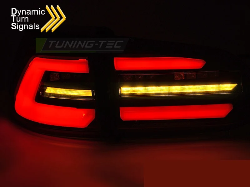 Baklykter Volkswagen Golf 7 (2013–2017) LED Sekvensiell Rød/Hvit - LDVWS7