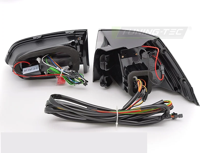 Baklykter Volkswagen Golf 7 (2013–2017) LED Sekvensiell Rød Smoke - LDVWS6