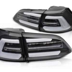 Baklykter Volkswagen Golf 7 (2013–2017) LED Sekvensiell Svart - LDVWS4