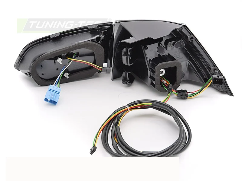 Baklykter Volkswagen Golf 7 (2017–2019) LED Sekvensiell Rød Smoke - LDVWT0