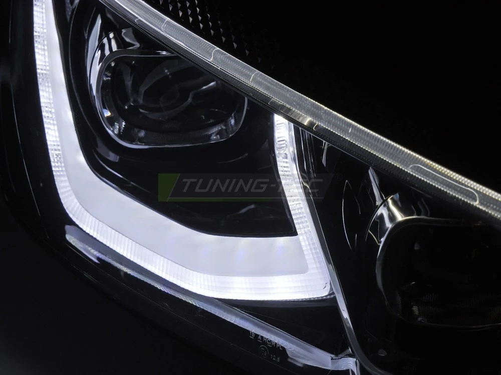 Frontlykter Volkswagen Golf 7 (2014–2017) Full LED Svart - LPVWW8