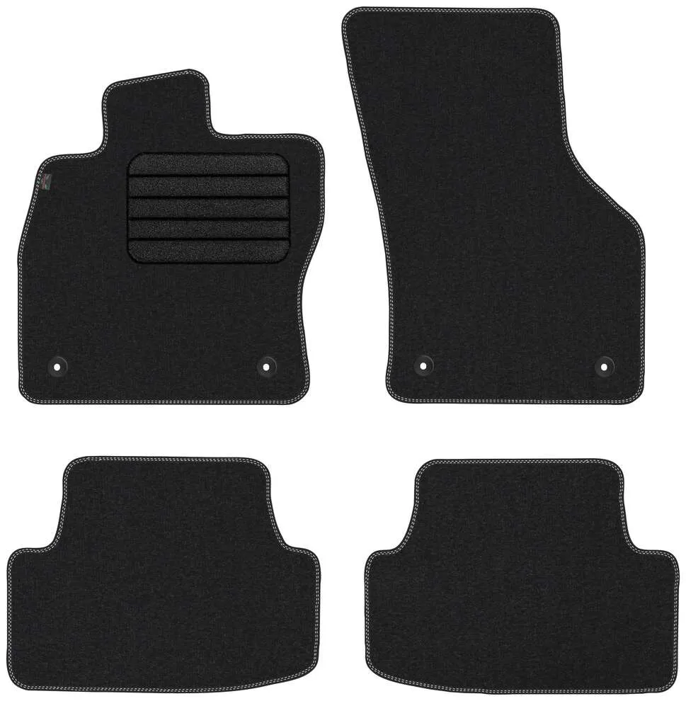 Stoffmatter Vw Golf VII (2012-2020) – Premium Stoff - Textil