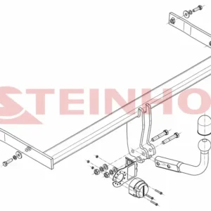 Tilhengerfeste Vw Golf Sportsvan (2014-2020) – fastmontert | Steinhof