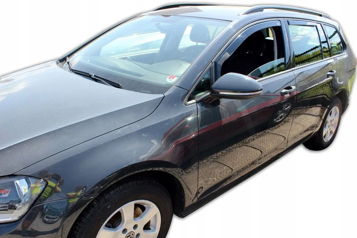 Vindavviser Vw Golf VII Variant / sett 4 stk. (2012-2020) – PMMA Plexi | Heko