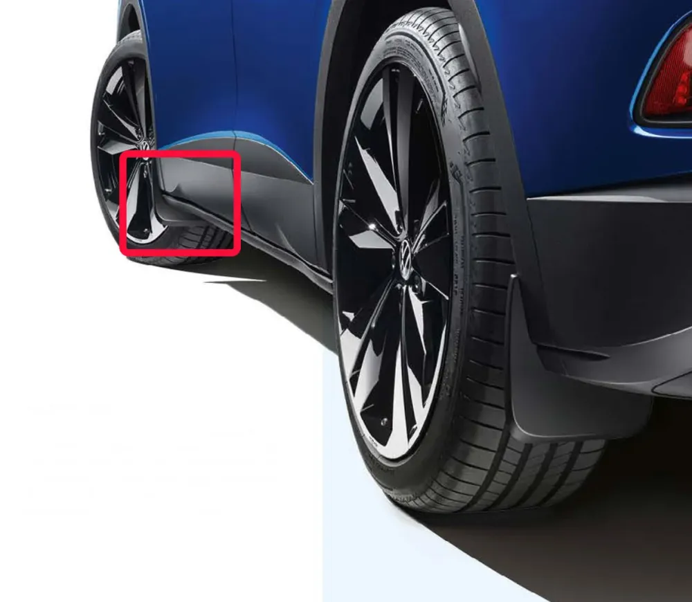 Skvettlapp Vw ID.3 / Black - sett 2 stk. (2020-) – ABS | VAG OEM