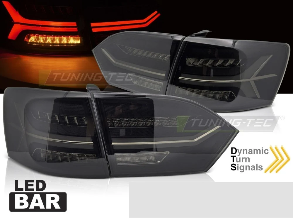 Baklykter VW Jetta VI (2011–2014) LED Bar Smoke - LDVWV9