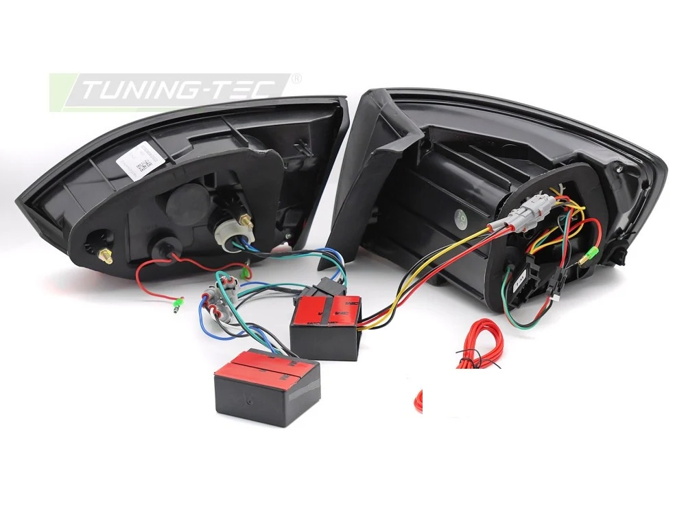 Baklykter VW Jetta VI (2011–2014) LED Bar Smoke - LDVWV9
