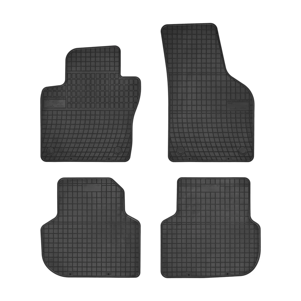 Gulvmatter Vw Jetta VI (2011-) – med sidekant på 1 cm | Frogum