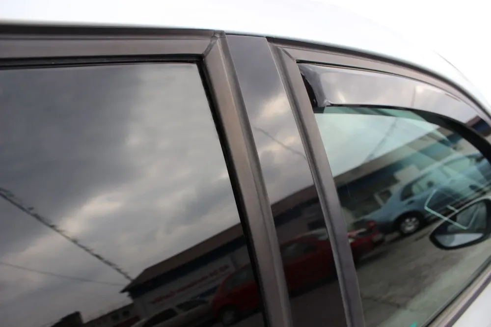 Vindavviser Vw JETTA 4-dørs 2011→ Sedan sett 2 stk. – PMMA Plexi | Heko