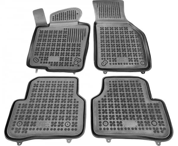 Gulvmatter Vw JETTA VI / PASSAT B6 / PASSAT B7 / PASSAT B7 Alltrack / PASSAT CC / TIGUAN I (2010-2018) – med høykant