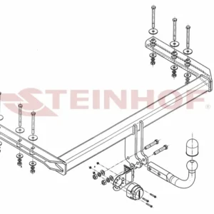 Tilhengerfeste Vw Passat 4x4 Stasjonsvogn (only 4x4) (B5) – fastmontert | Steinhof