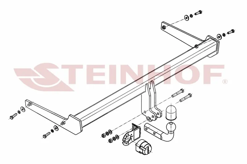 Tilhengerfeste Vw Passat Alltrack Stasjonsvogn (B7) – fastmontert | Steinhof