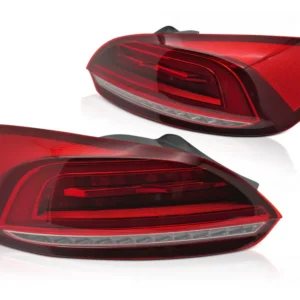 Baklykter Volkswagen Scirocco III (2008–2014) LED Bar Rød - LDVWV6