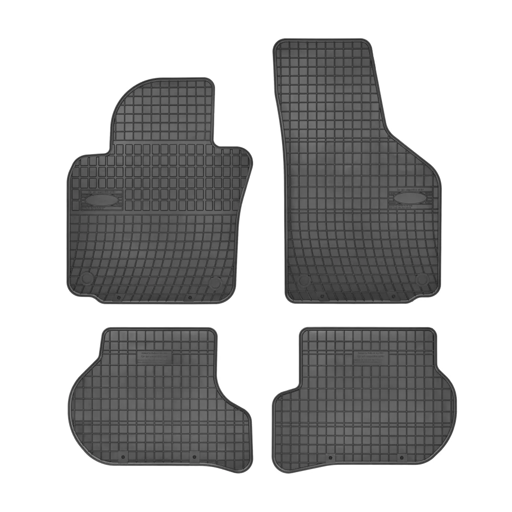Gulvmatter Vw Scirocco III (2007-) – med sidekant på 1 cm | Frogum