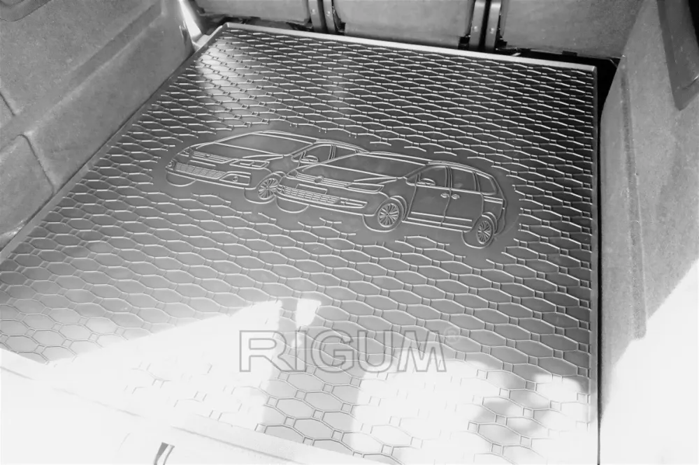 Bagasjeromsmatte Vw Sharan II (2010-2022) – Luktfrie Gummi | Rigum