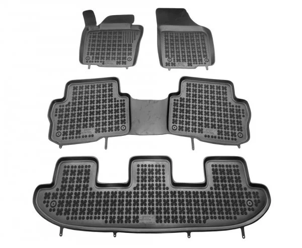 Gulvmatter Vw Sharan II (2010-2022) – med høykant | Rezaw-Plast