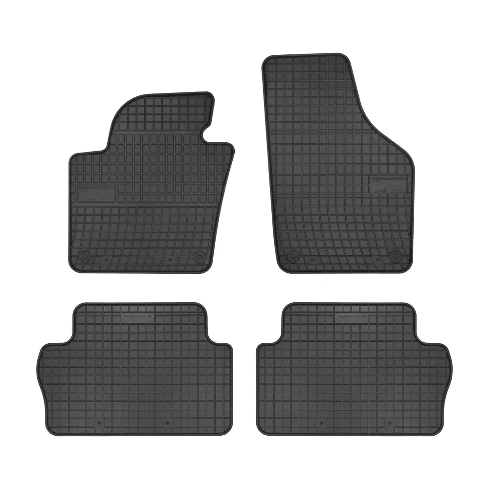 Gulvmatter Vw Sharan II (2010-2022) – med sidekant på 1 cm | Frogum
