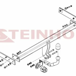 Tilhengerfeste Vw Sharan II (2010-2022) – fastmontert | Steinhof