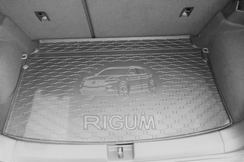 Bagasjeromsmatte Vw T-Cross (2019-) – Luktfrie Gummi | Rigum