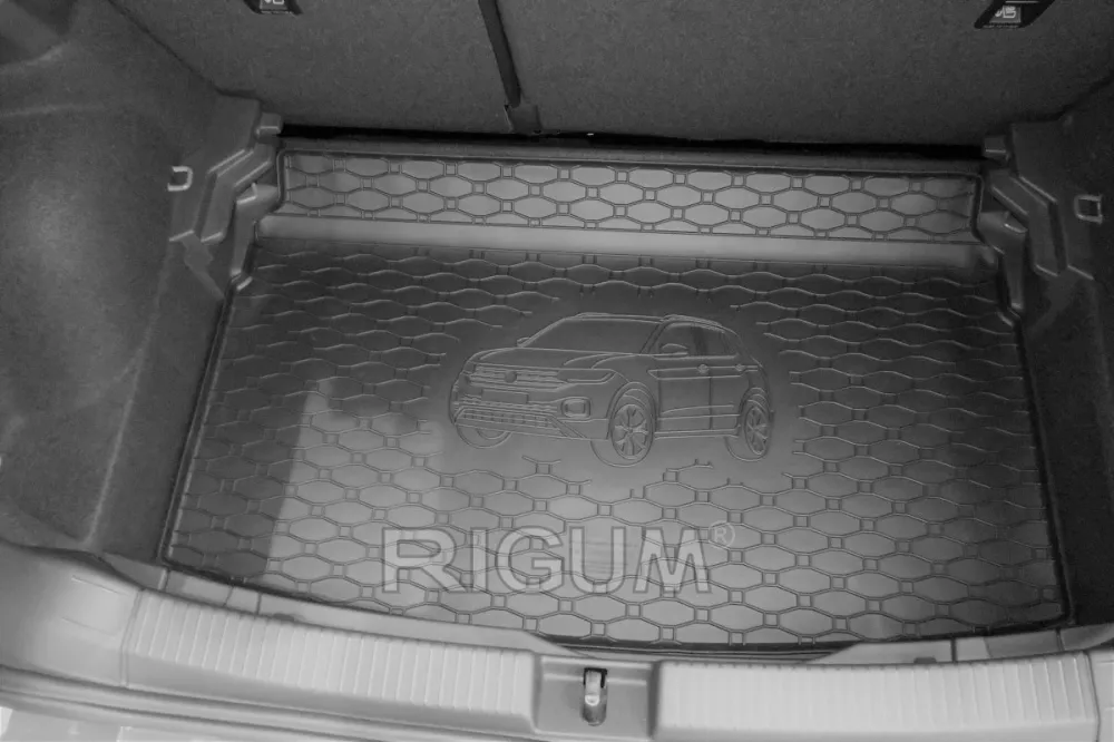 Bagasjeromsmatte Vw T-Cross (2019-) – Luktfrie Gummi | Rigum