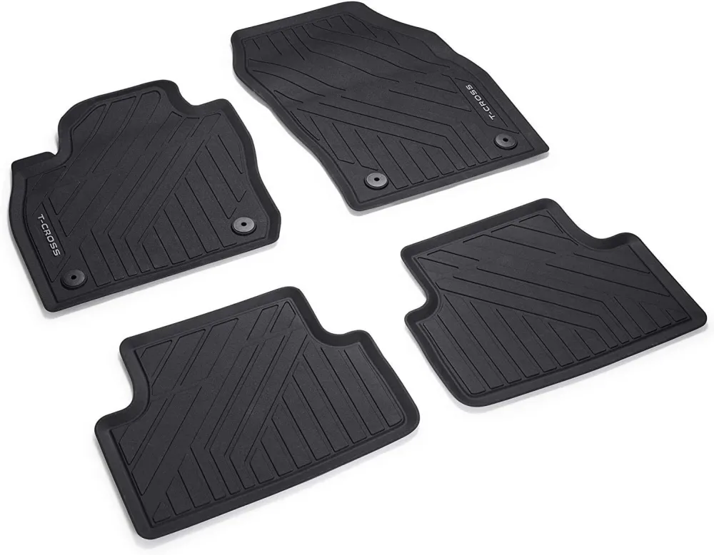 Gulvmatter Vw T-Cross (2018-) – Gummi / TPE | VAG OEM