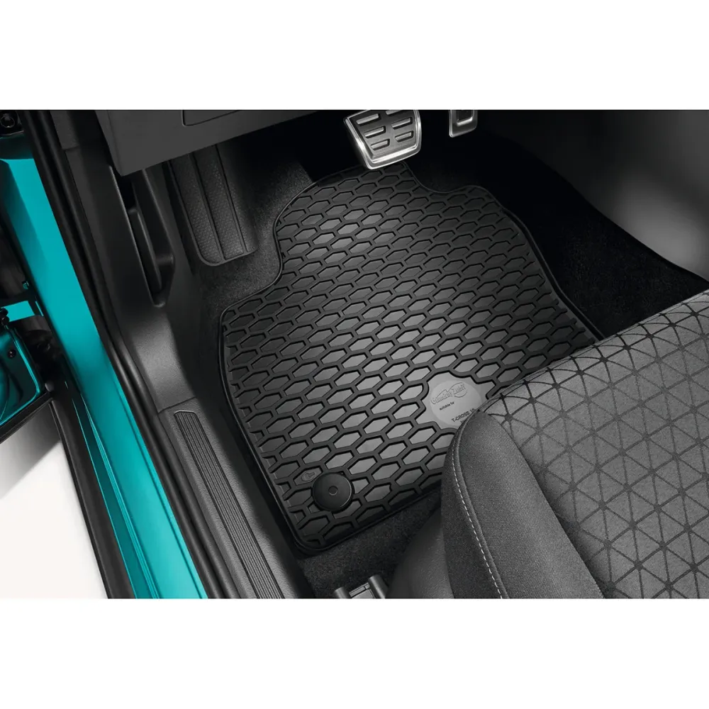 Gulvmatter Vw T-Cross (2018-) – HDTE - High-density Termoplast-elastomer | VAG OEM