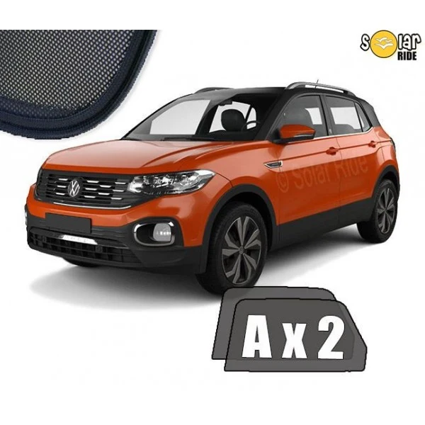 Solskjerm Vw T-Cross (2018-) (2 stk)