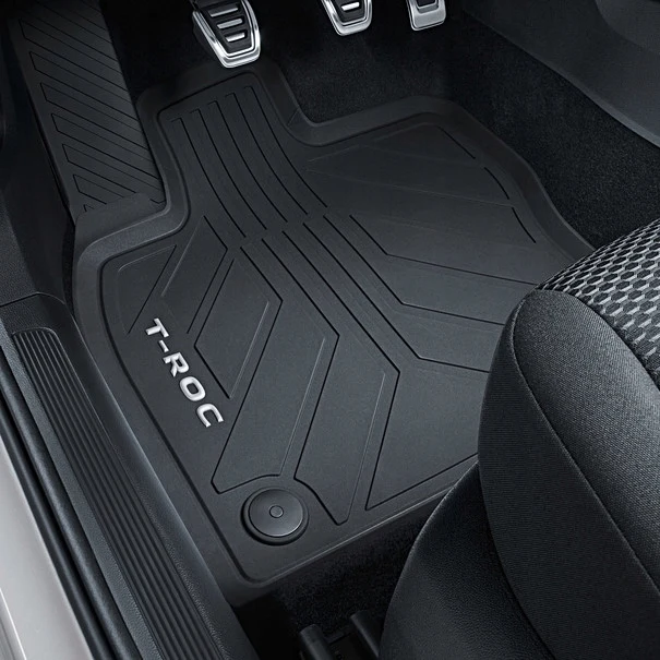 Gulvmatter Vw T-Roc I (2017-2025) – Gummi / TPE | VAG OEM